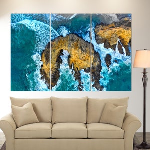Keyhole Arch at Pfeiffer Beach Wall Art, Big Sur Canvas Print, Ocean Canvas Wall Art