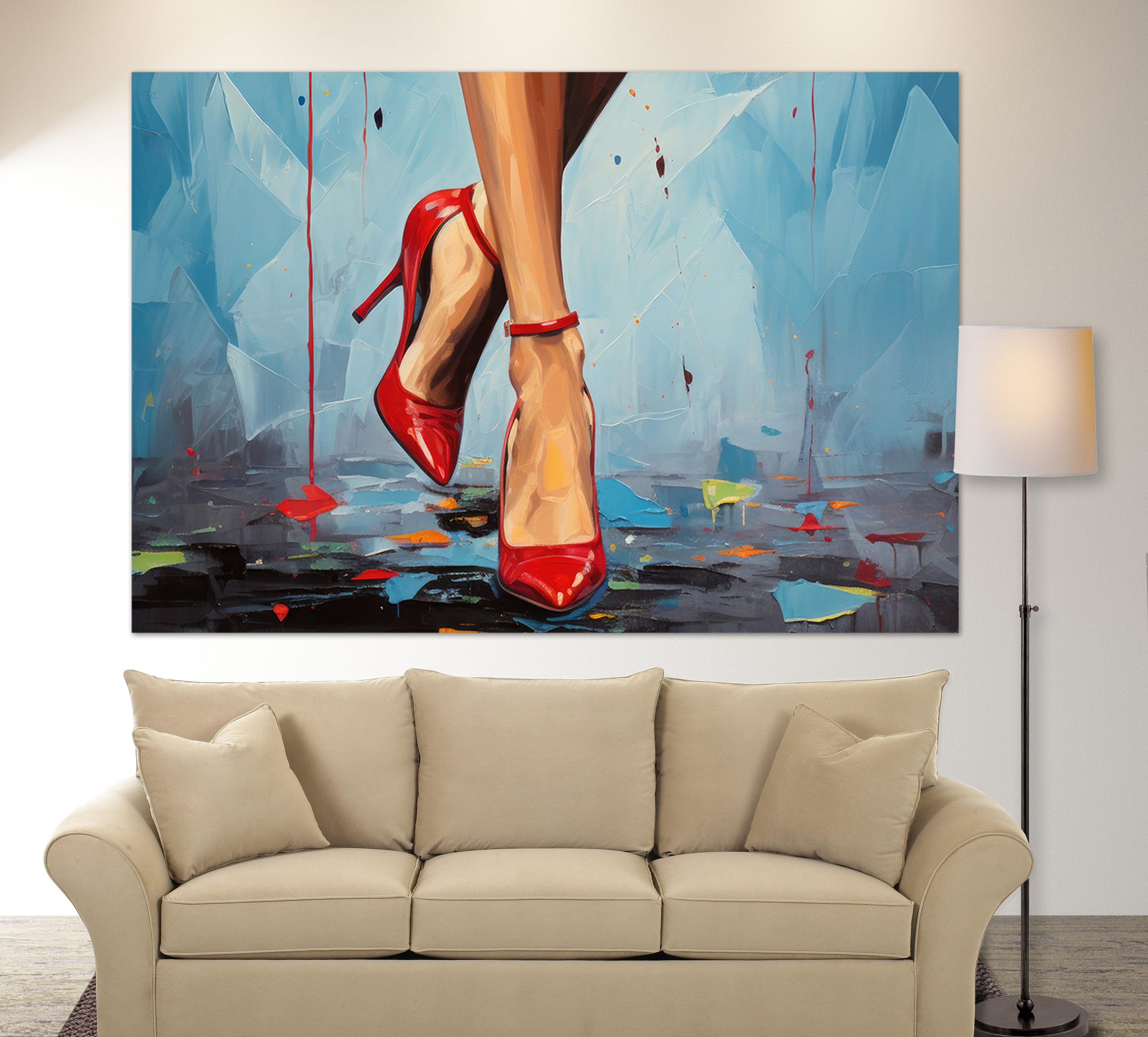 High heel paintings -  México