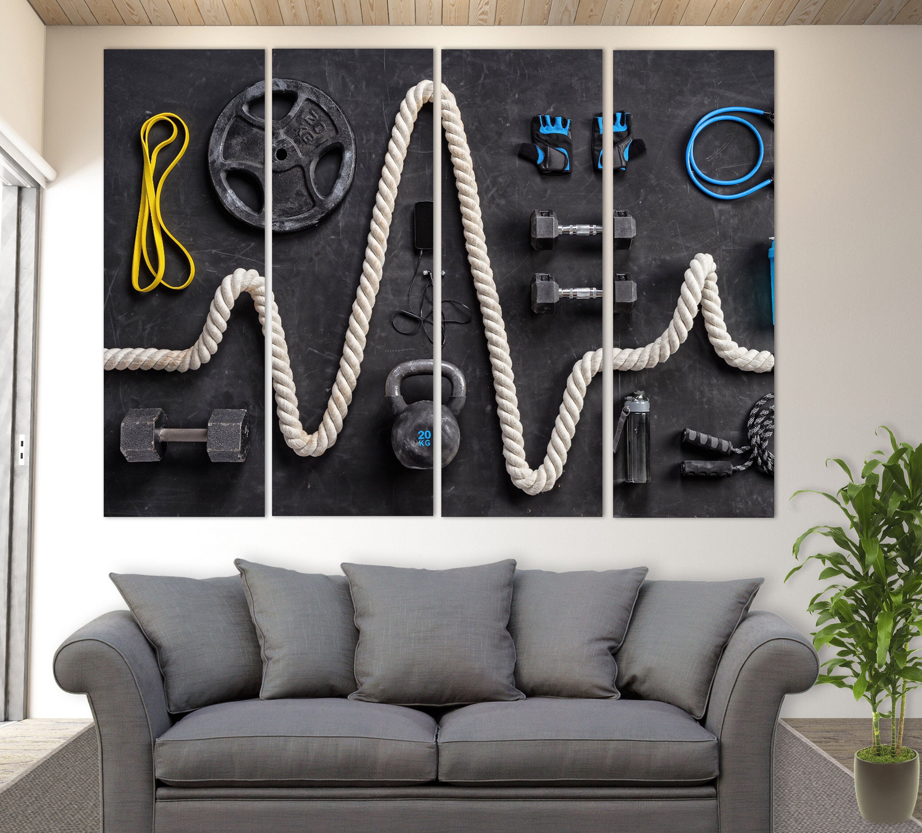 Athletic Beauty Canvas Art - nt12fwv