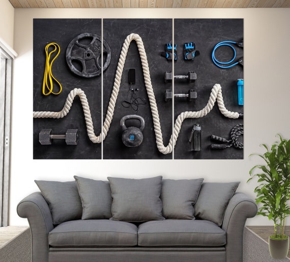 Workout wall decor hotsell