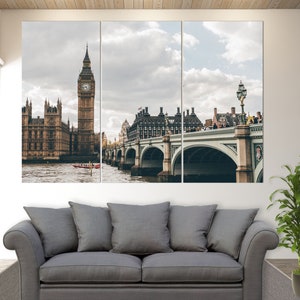 London Canvas Wall Art, United Kingdom Wall Art, Big Ben Canvas Print