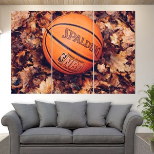 Basketball Wall Art, Basketball Canvas Print