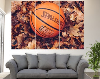 Basketball Wall Art, Basketball Canvas Print