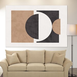 Boho Wall Decor, Modern Abstract Art Decor, Boho Stule Canvas, Geometric Abstract Art, Minimalist Wall Decor, Geometric Wall Art