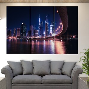Dubai Canvas Wall Art, Dubai Photo, United Arab Emirates Canvas Print