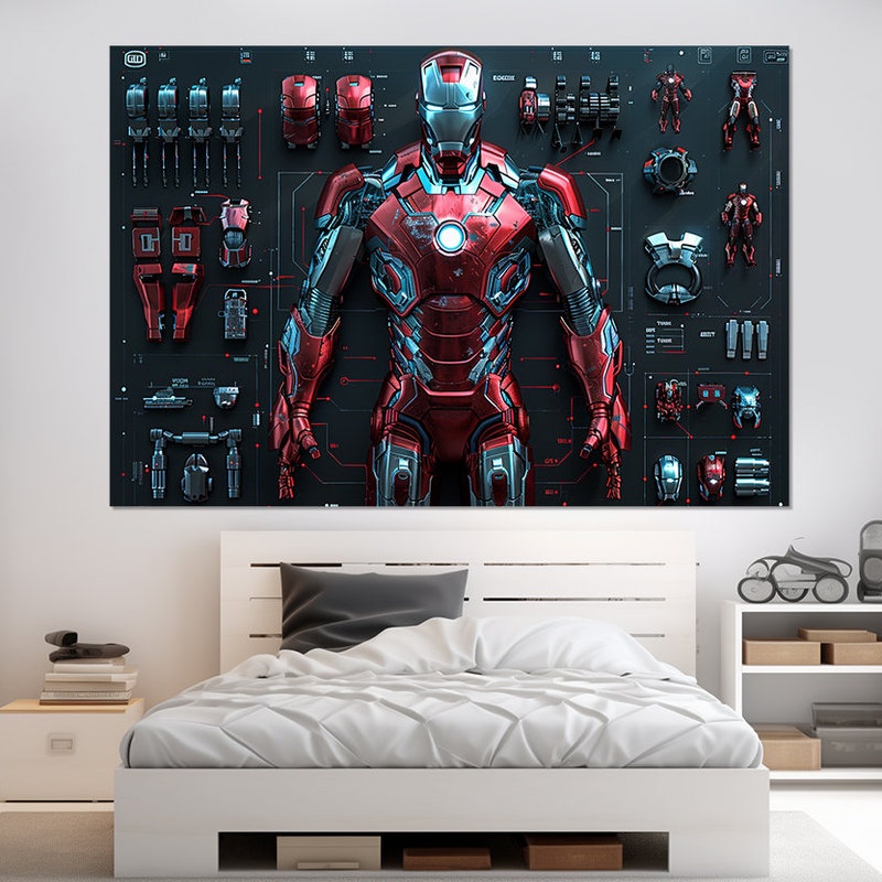 Iron Man Decor - Etsy