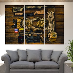 Airsoft Wall Art, Airsoft Wall Decor, Airsoft Canvas Print, Airsoft Gift
