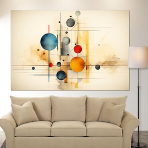 Abstract Wall Art, Abstract Wall Decor, Contemporary Wall Art, Abstract Painting Canvas Print, Abstract Art