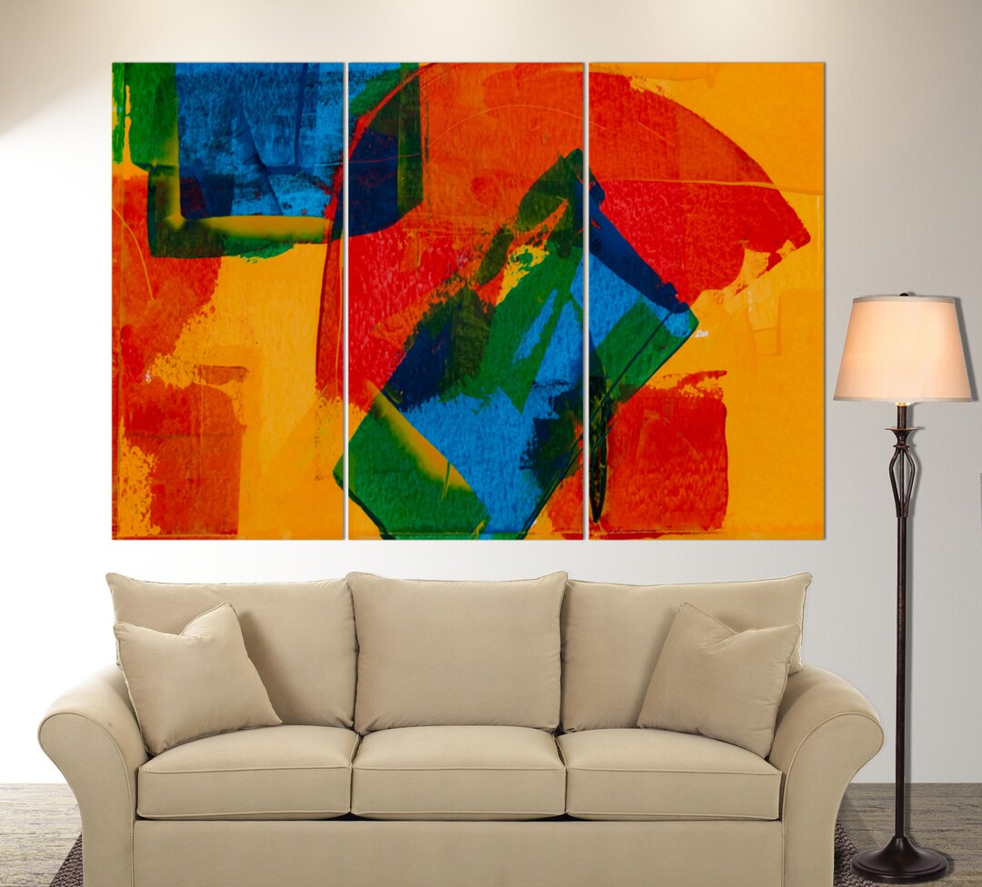 Abstract Canvas Print, Abstract Wall Art, Abstract Canvas Print ...