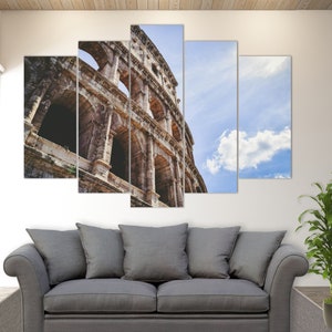 Colosseum Canvas Print, Colosseum Canvas Wall Art, Rome Canvas Print, Italy Wall Art