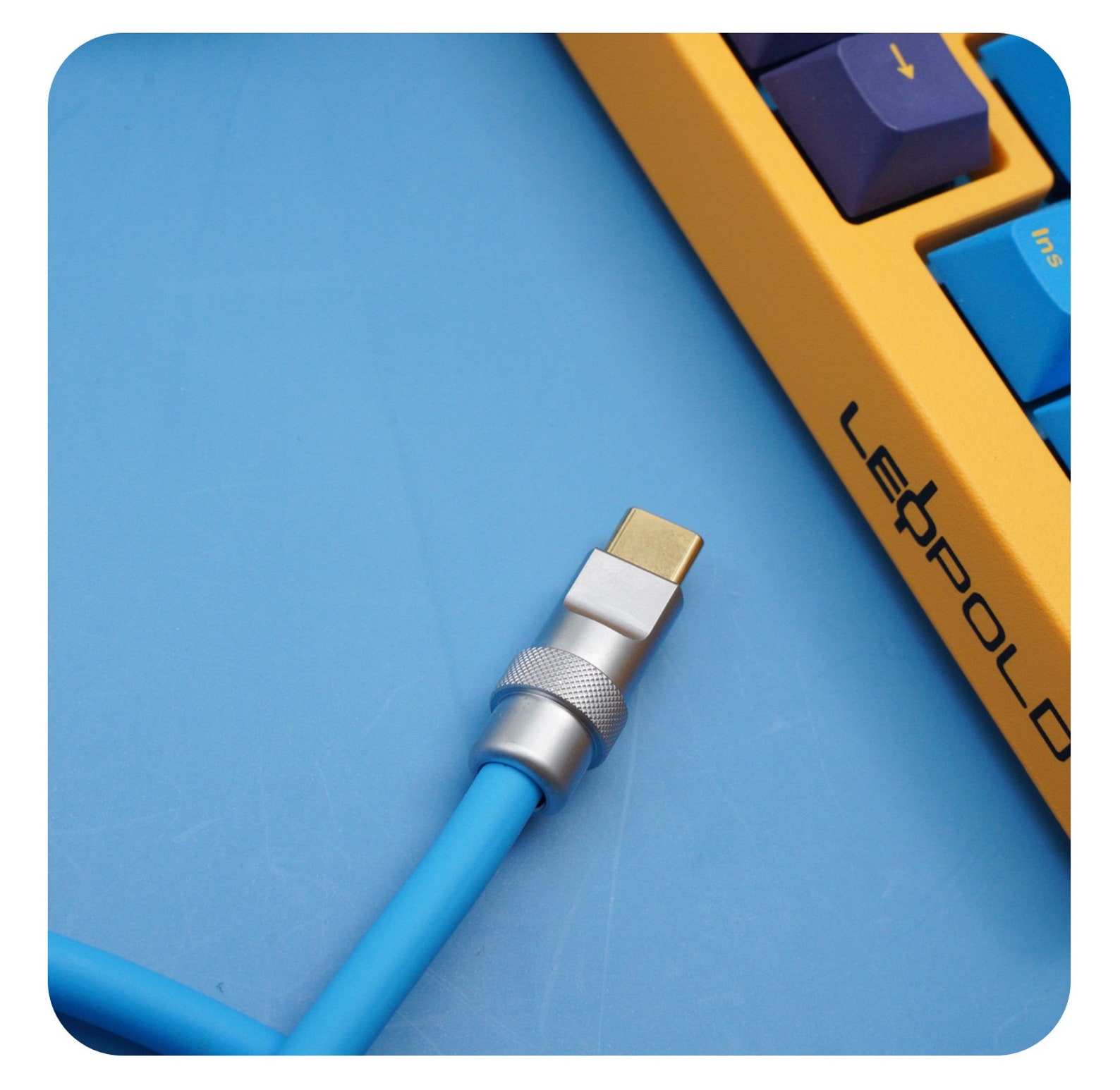 Custom coiled keyboard usb cable Etsy