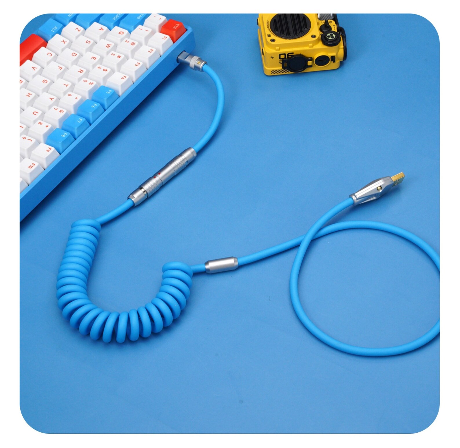 Custom coiled keyboard usb cable Etsy