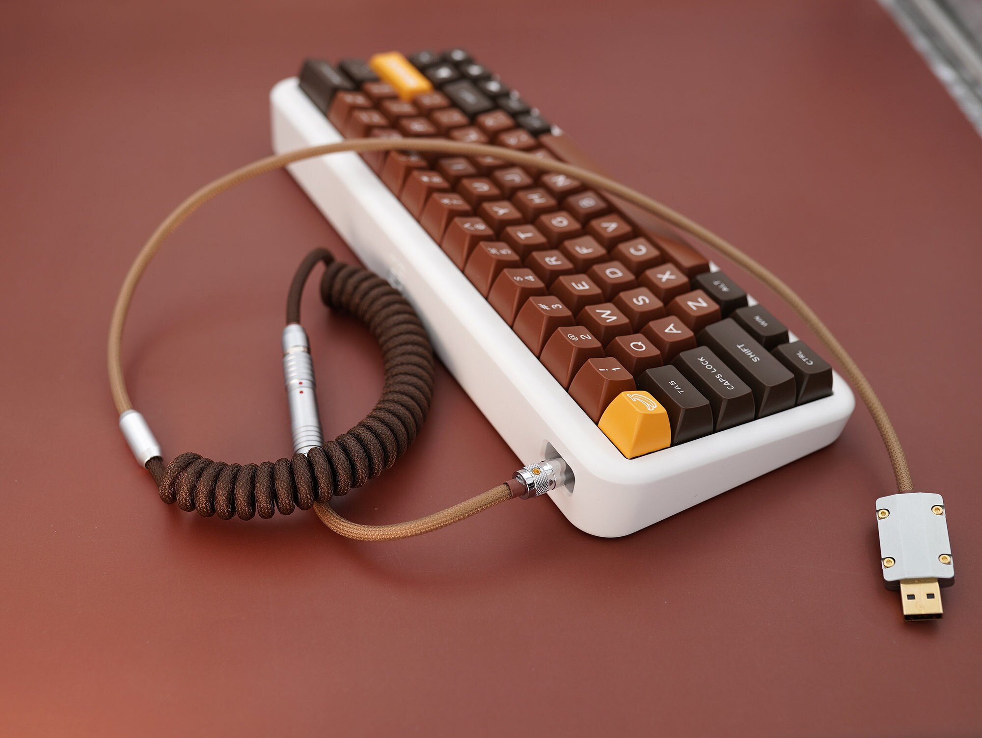 Custom coiled keyboard usb cable Etsy