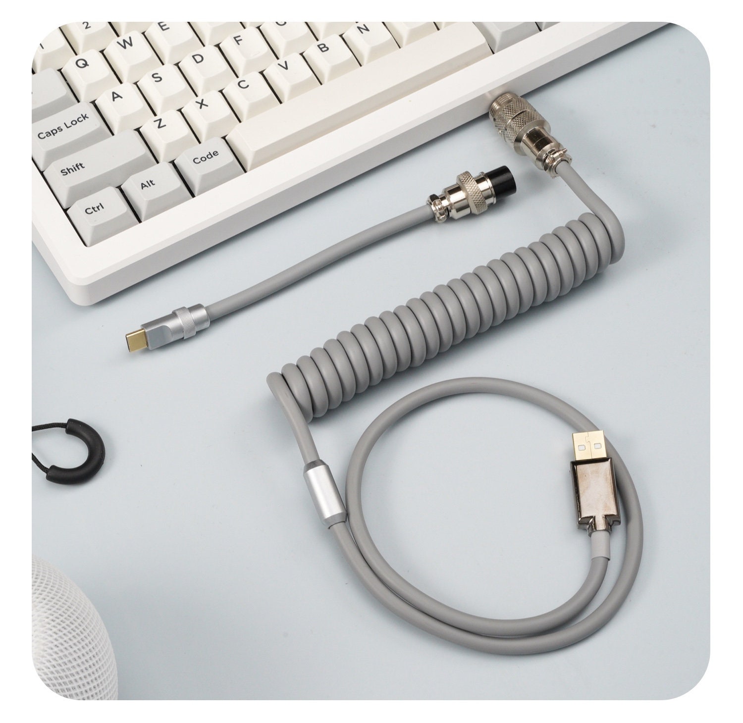 Keyboard Cable USBC Cable Coiled Cable Detachable Cable 6MM Etsy