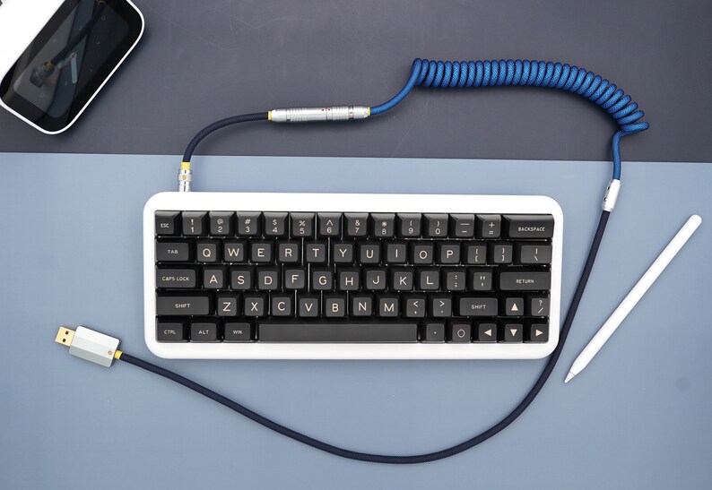 Mechanical keyboard cable Custom Detachable Mechanical USB C Etsy