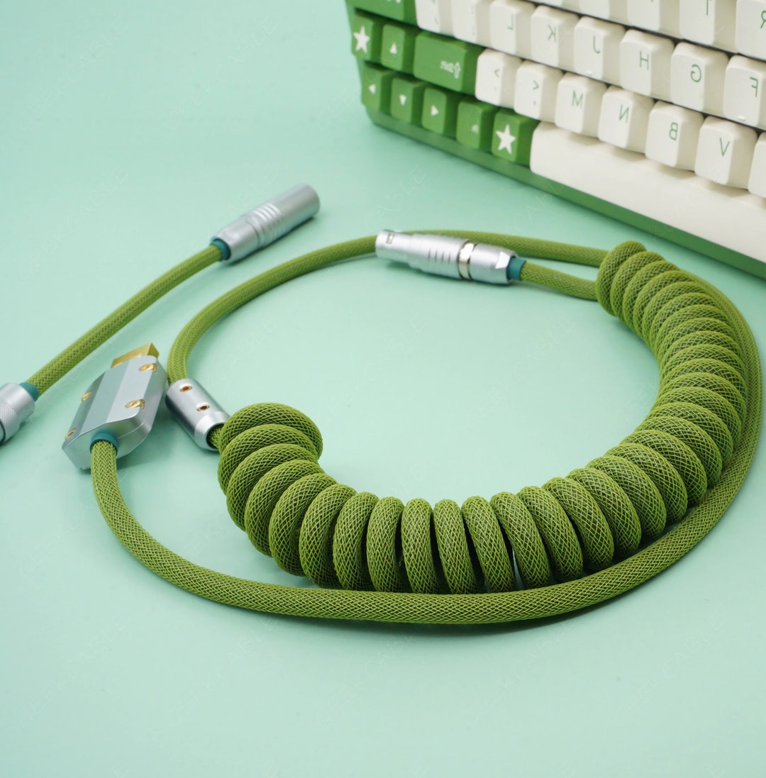 Geekcable Custom Coiled Aviator USB Cable Custom Usb Cables Etsy
