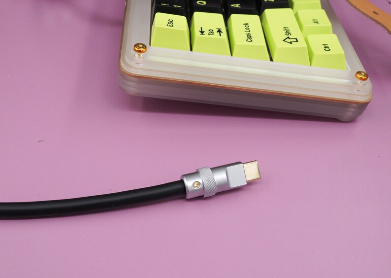 keyboard cable Custom cable Handmade cable Japan 6MM thick cable