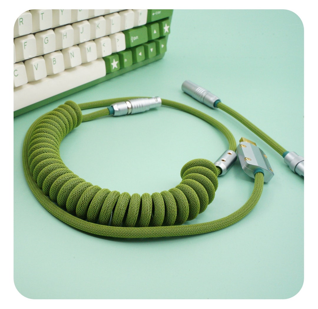 Geekcable Custom Coiled Aviator USB Cable Custom Usb Cables Etsy