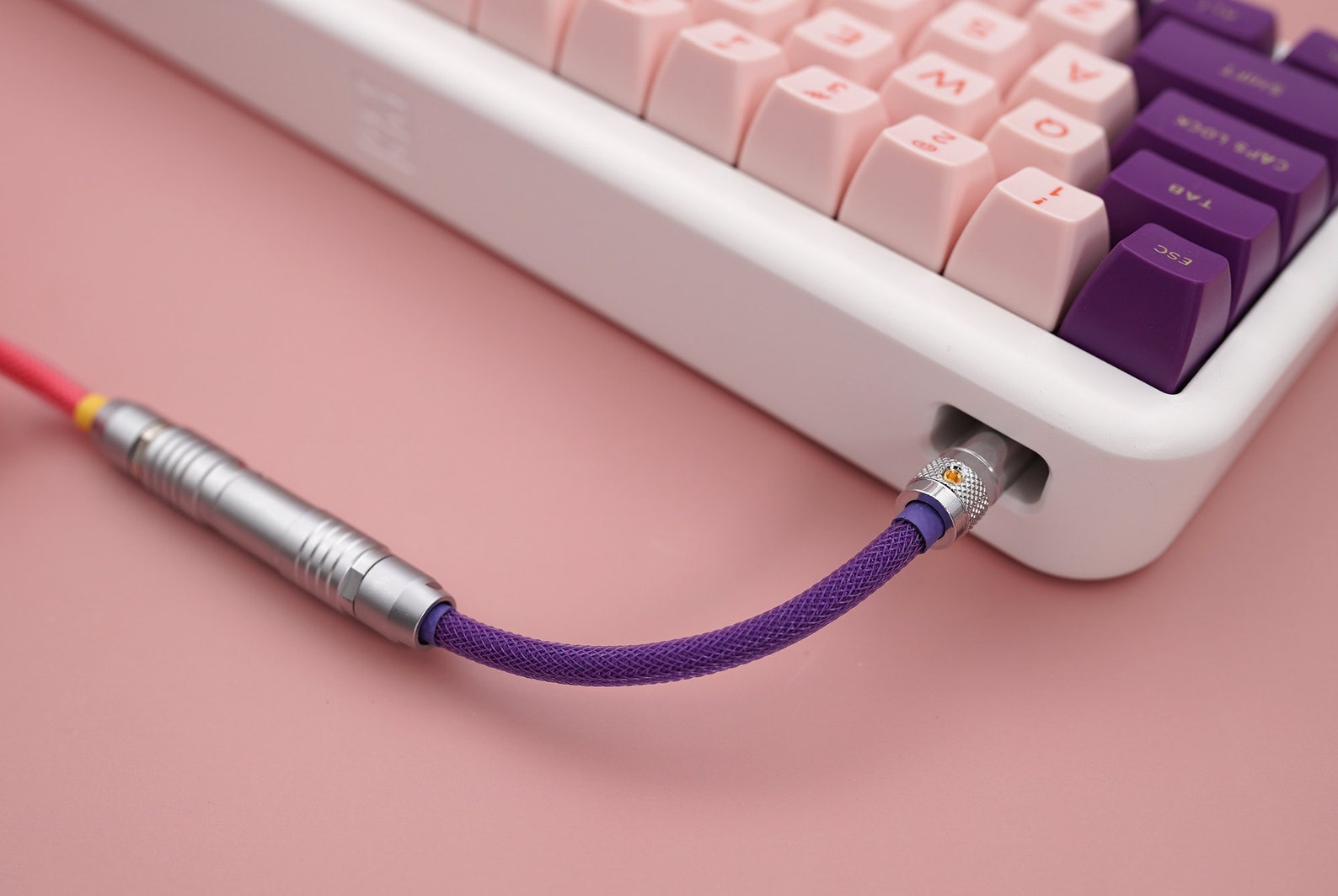 Coiled Cable Keyboard Cable GMK Theme Custom Coiled Aviator Etsy