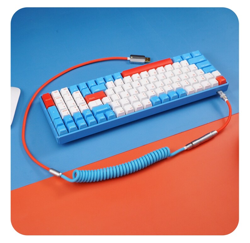 Keyboard Cable Custom Cable Handmade Cable IQUNIX Color F96 Etsy