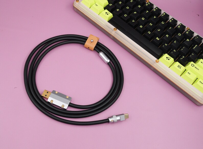 keyboard cable Custom cable Handmade cable Japan 6MM thick cable