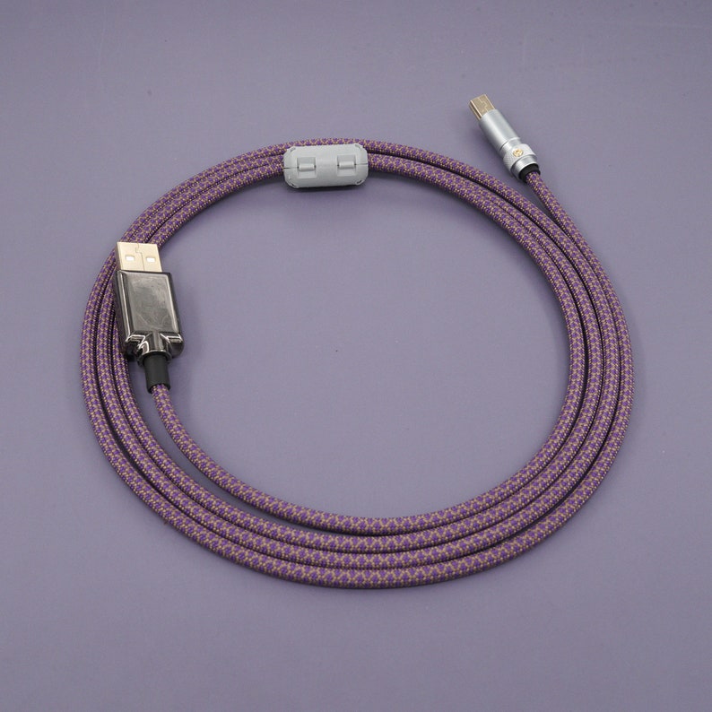 Braided Cable Keyboard Cable Custom Cable Handmade Cable Etsy