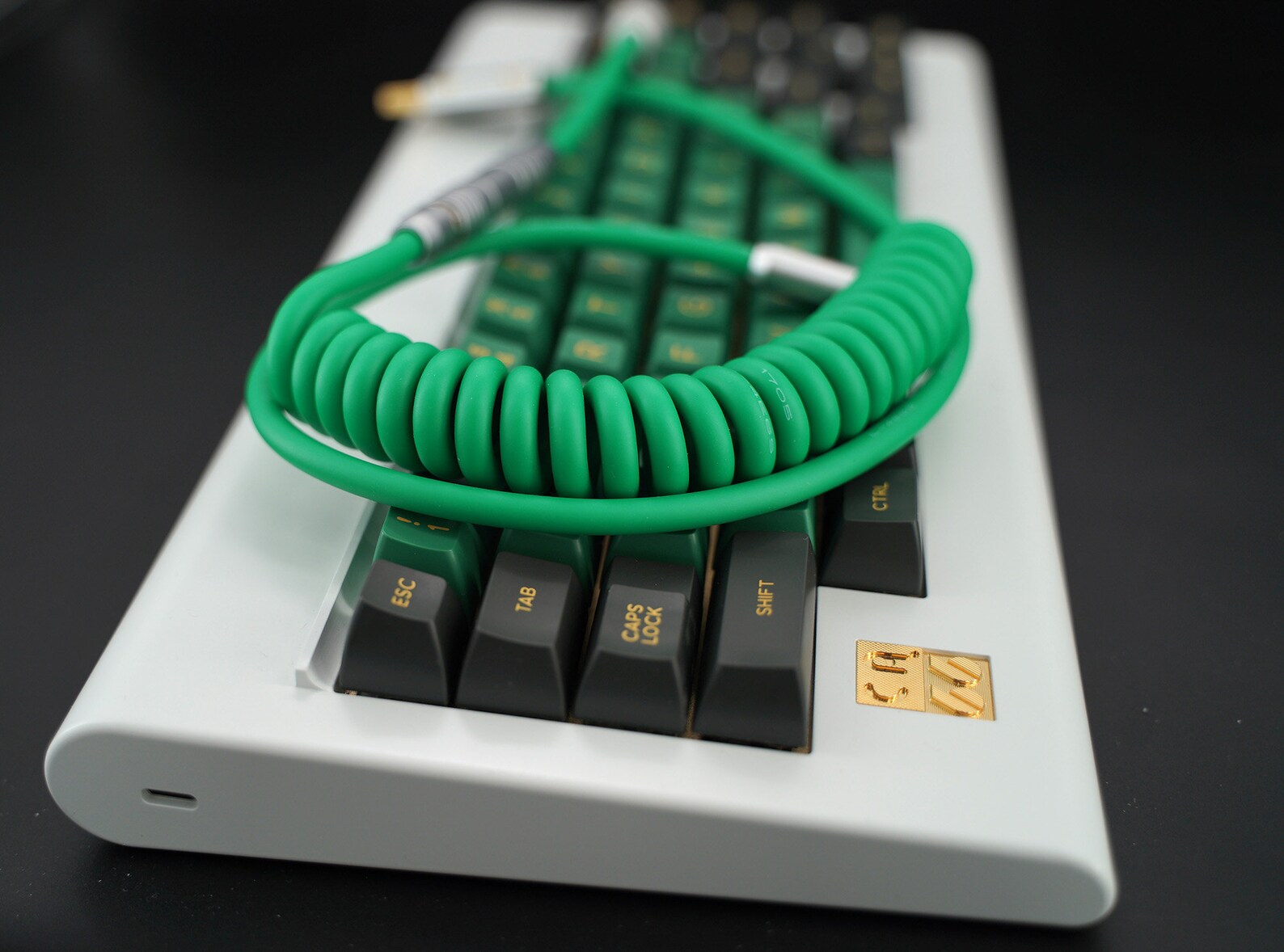 Coiled Cable Keyboard Cable Custom Aviator USBC Cable Etsy