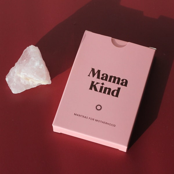 Mantras for Motherhood | Positive Affirmation Cards for New Mothers | Meditation Cards for Self Love | Postpartum Support