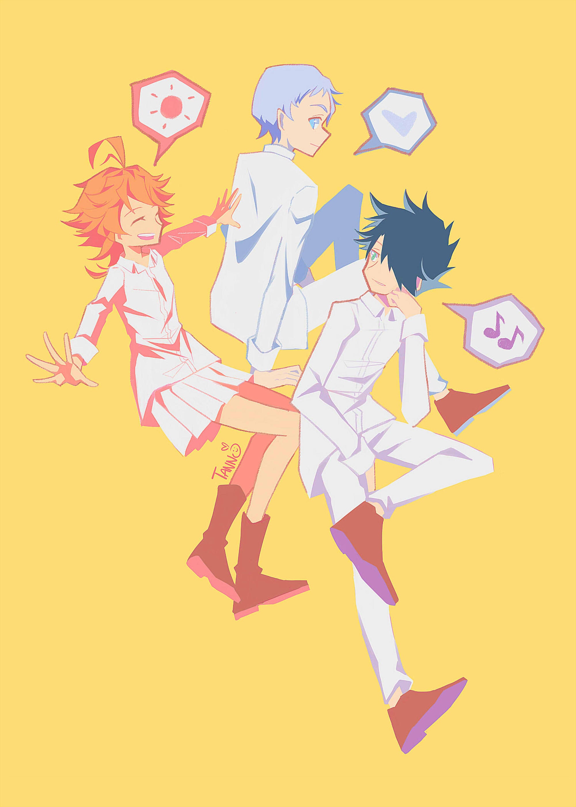 Yakusoku No Neverland Season 2 poster Poster for Sale by CustomTeeShirt