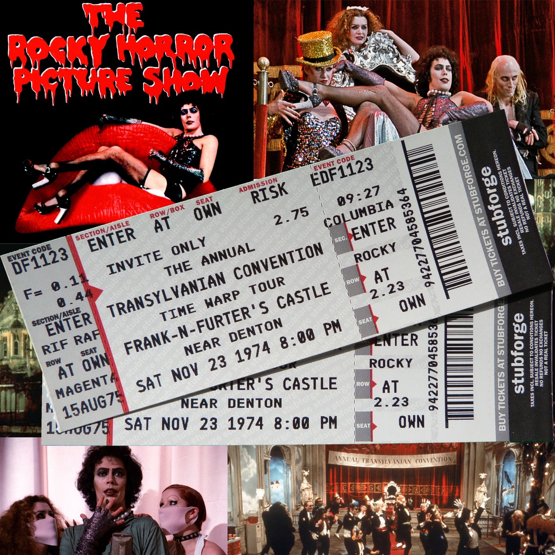 The Rocky Horror Picture Show Annual Transylvanian Convention Etsy