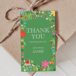 Insect favor tags, Bug Party favor tags, Insect Party thank you tags, Bug Party, Insect Party Decor, Bug Birthday, Insect Party Theme, D43