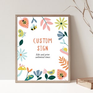 Insect Birthday Sign, Bugs Party Favor Sign, Insect Party Sign, Insect Party Decor, Insect Party Food Sign, Insect Favor Sign, Bug Party D37