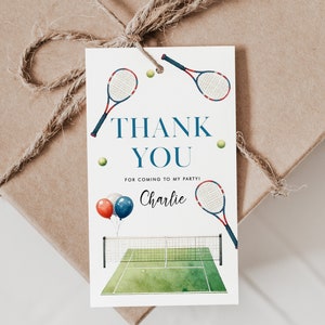 Etiquetas para lembrancinhas de aniversário de tênis, etiquetas para presentes de festa de tênis, etiquetas de agradecimento de tênis, etiquetas para presentes de festa de tênis, etiquetas editáveis, modelo de etiqueta de tênis, A27