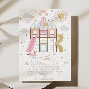 Faire-part pour fête d'anniversaire sur une aire de jeux, Faire-part pour fête dans un parc | Faire-part fête d'anniversaire parc, Faire-part fête parc extérieur, fête parc, D32