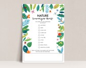 Nature Scavenger Hunt for Kids, Outdoor Activity (Digital Download)