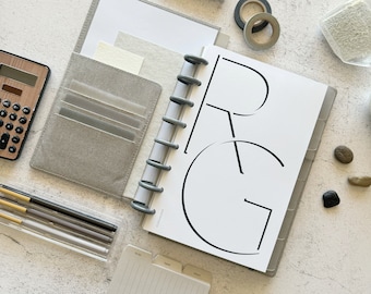 Luxe planner dashboard personalized minimalist dashboard decor a5 insert planner dashboard set a5 dashboard planner gift for planner lover