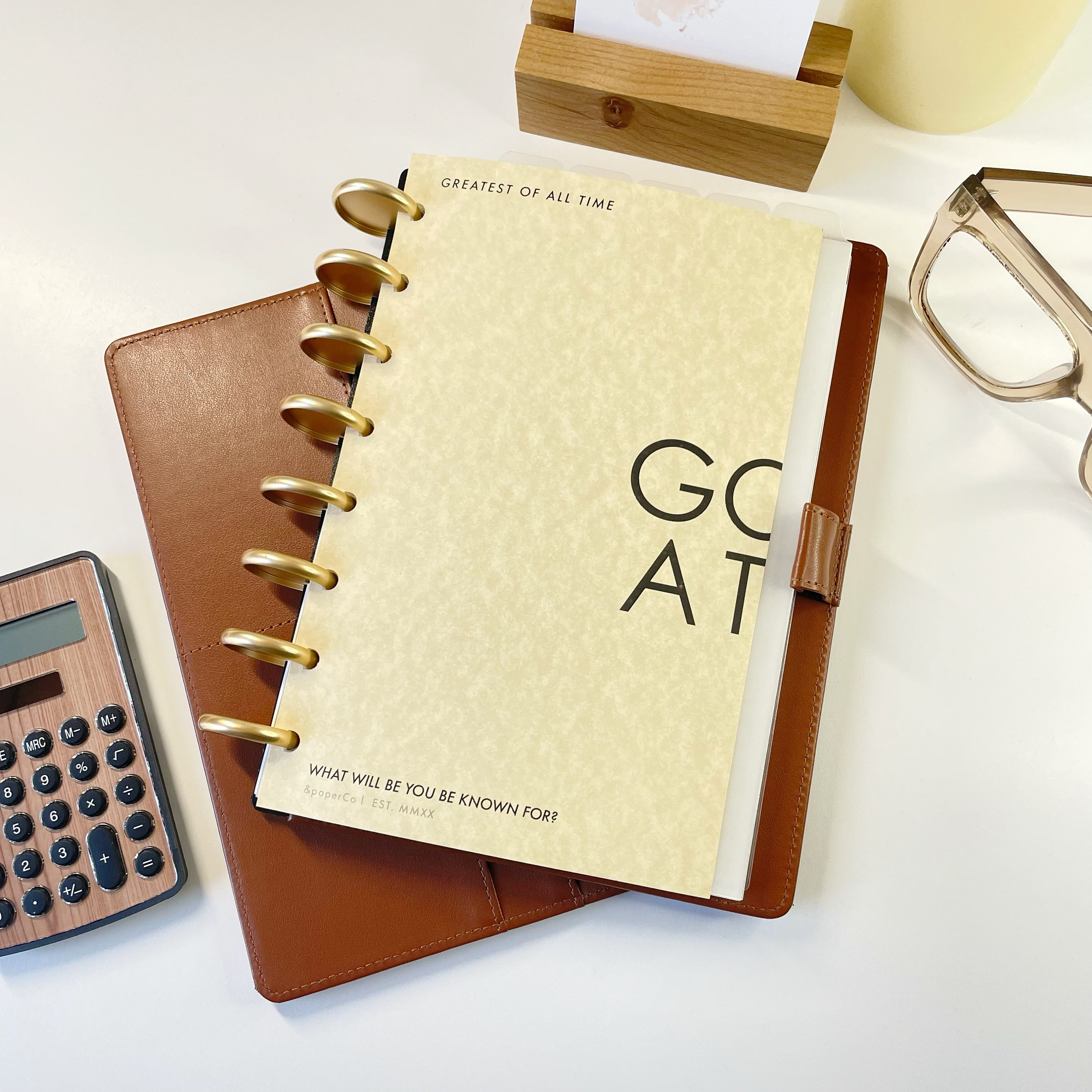 Unique Planner with Inserts