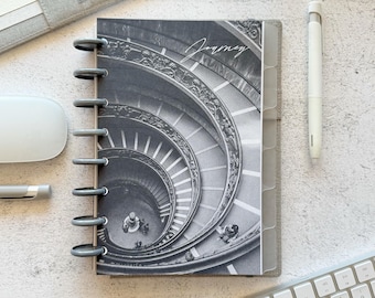 Luxe photo minimalist vellum planner insert A5 planner decor set personalized A5 planner dashboard elegant planner gift for planner lover