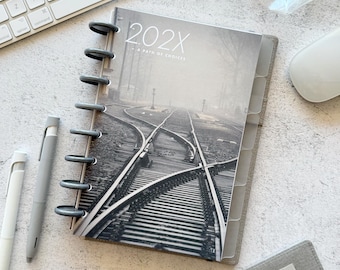 Luxe photo minimalist vellum planner insert A5 planner decor set personalized A5 planner dashboard elegant planner gift for planner lover