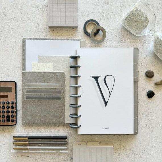 Luxe planner dashboard personalized minimalist dashboard decor a5 insert planner dashboard set a5 dashboard planner gift for planner lover