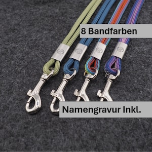 Personalizable lanyard in 8 colors with carabiner, Hand Made FOR YOU & FRIENDS