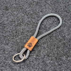 Personalisierbarer Schlüsselanhänger, Lanyard, auf Wunsch mit individueller Gravur, tolles Geschenk, Hand Made for YOU&FRIENDS Bild 6