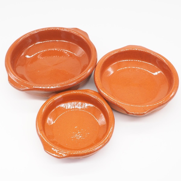 Set van 3 tapas bowls, dip bowls, olijf bowls, van Mallorca, Handmade with Love op Mallorca