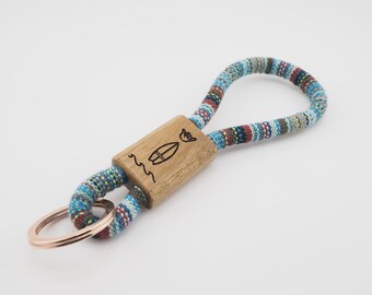Schlüsselanhänger im Boho Style in 6 Farben,  Hand Made FOR YOU & FRIENDS