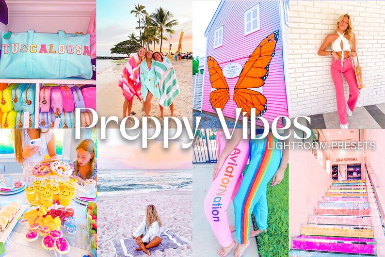 12 PREPPY Instagram Filters Lightroom Presets Preppy Photo Etsy Australia
