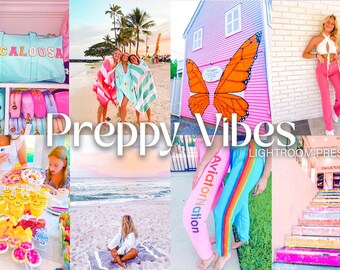 18 PREPPY Instagram Filters, Lightroom Presets, Preppy Photo Filters, Aesthetic Presets, Instagram Preset, iPhone Presets, Trendy Filters