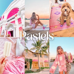 17 Pastel Preset Lightroom Mobile Preset, Summer Preset, Instagram Preset, Photo Filter, Photo Editing, Instagram Filter, Bright Preset