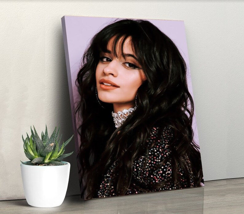 Camila Cabello Poster Canvas Camila Cabello Canvas Singer | Etsy