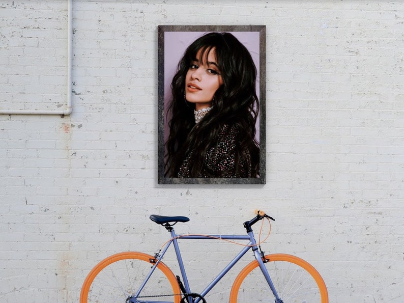Camila Cabello Poster Canvas Camila Cabello Canvas Singer | Etsy