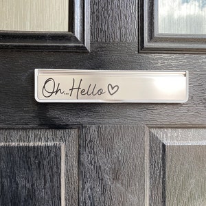 Personalised Letterbox Vinyl Label